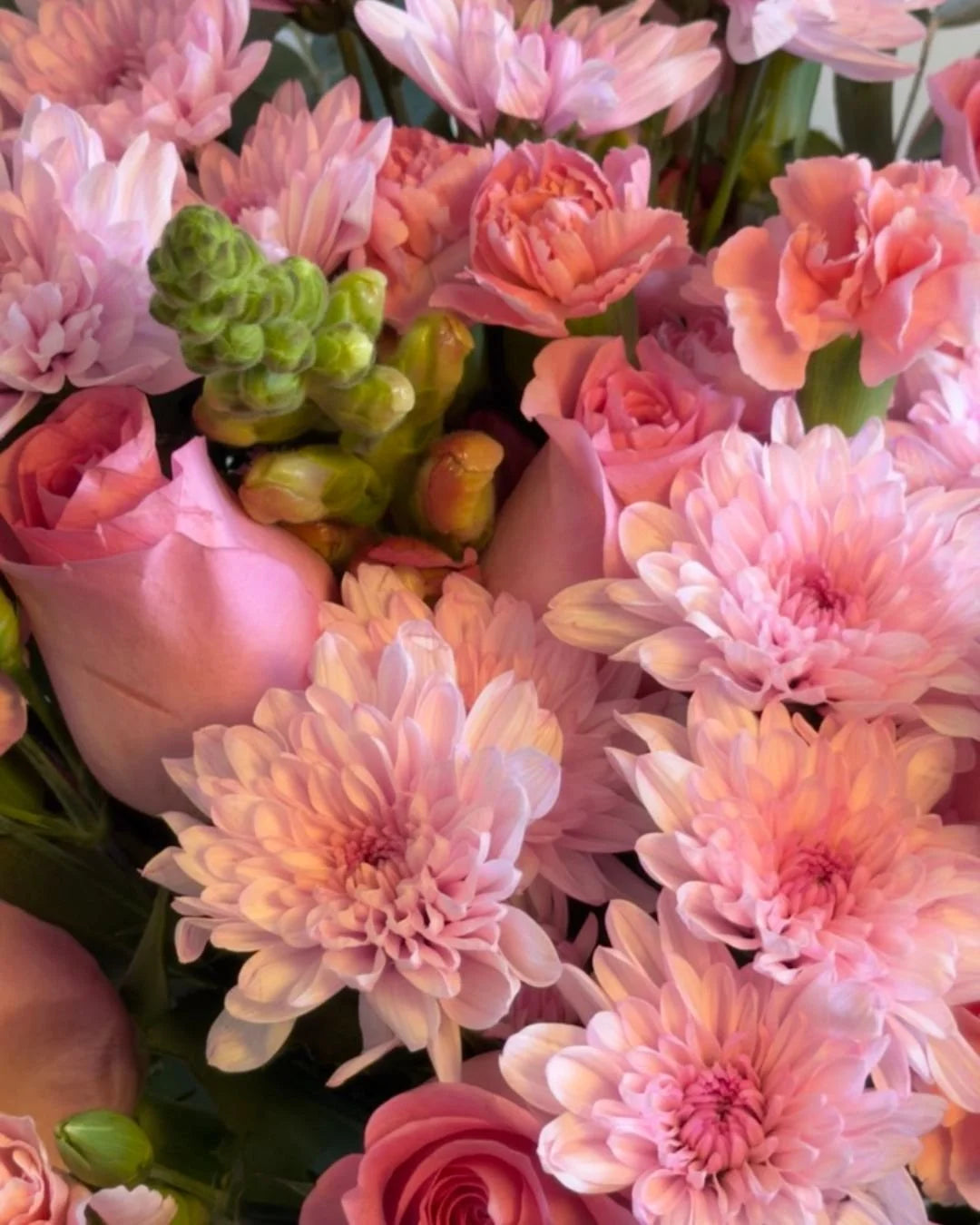 The Blush | All-Pink Rose & Snapdragon Flower Bouquet Adelaide - image 4