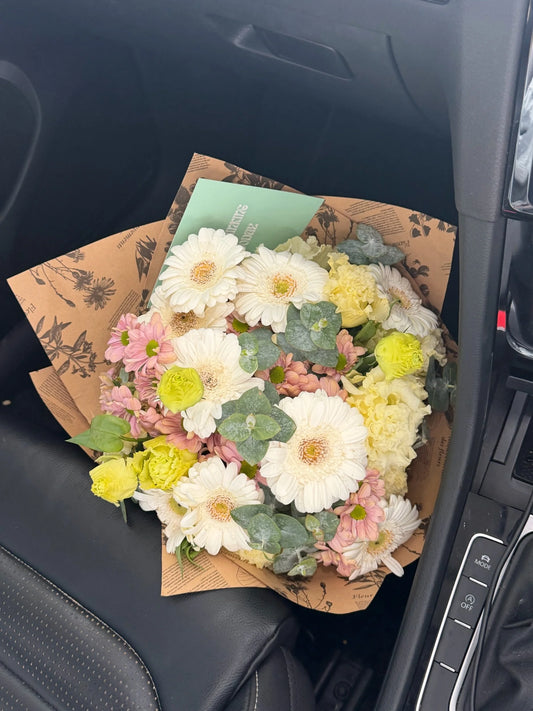 The Bloomie | Signature Pastel Bouquet | Timeless Flower Arrangement Adelaide - image 2