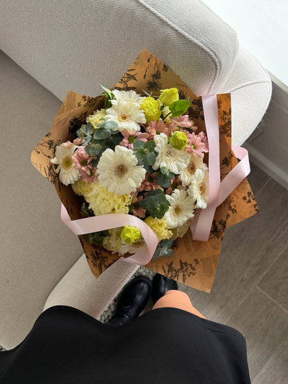 The Bloomie | Signature Pastel Bouquet | Timeless Flower Arrangement Adelaide