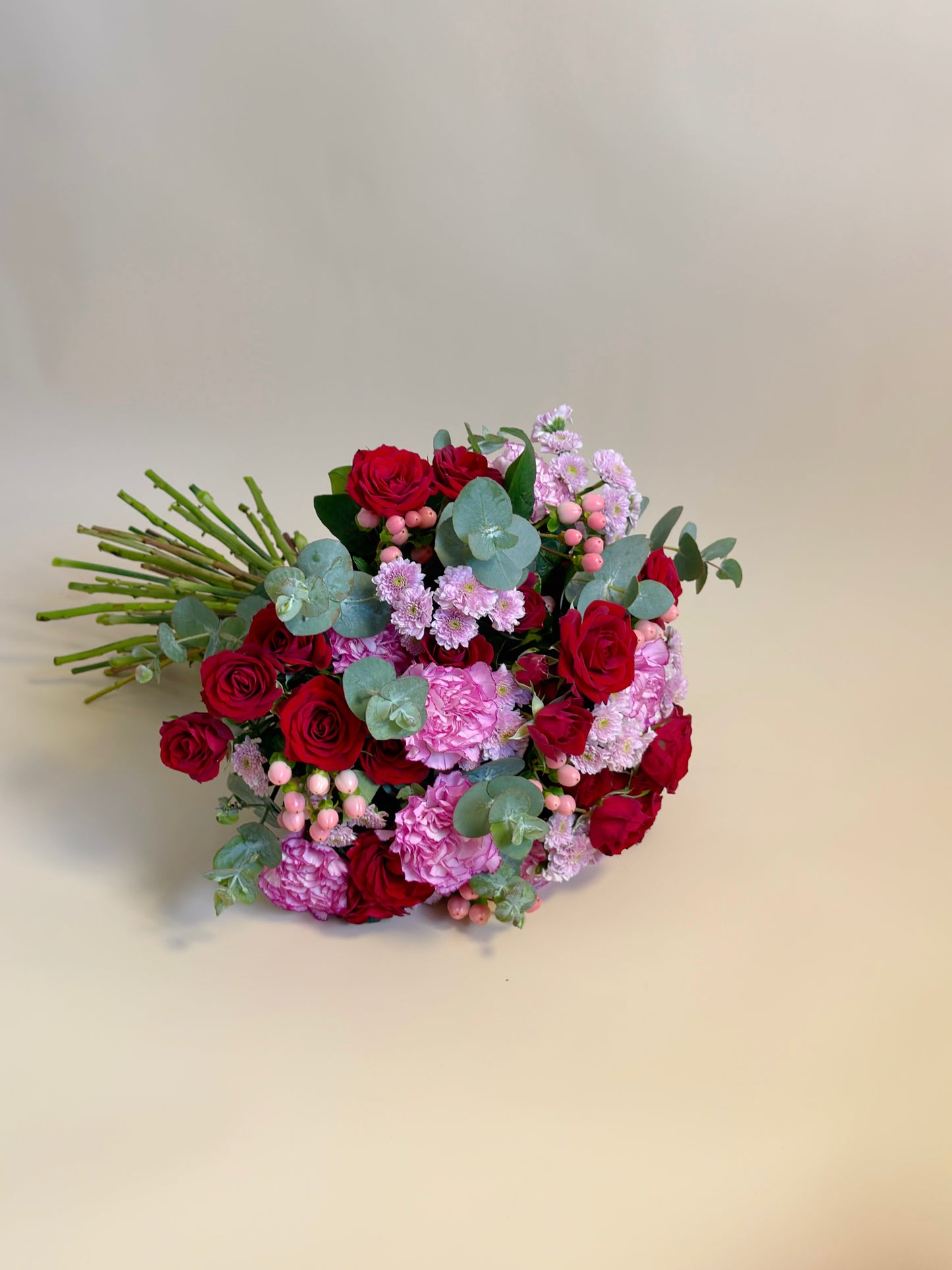 The Cupid | Romantic Red Rose & Pink Flower Bouquet Adelaide